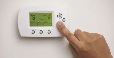 Digital thermostat installation with precise temperature programming in Richmond, VA