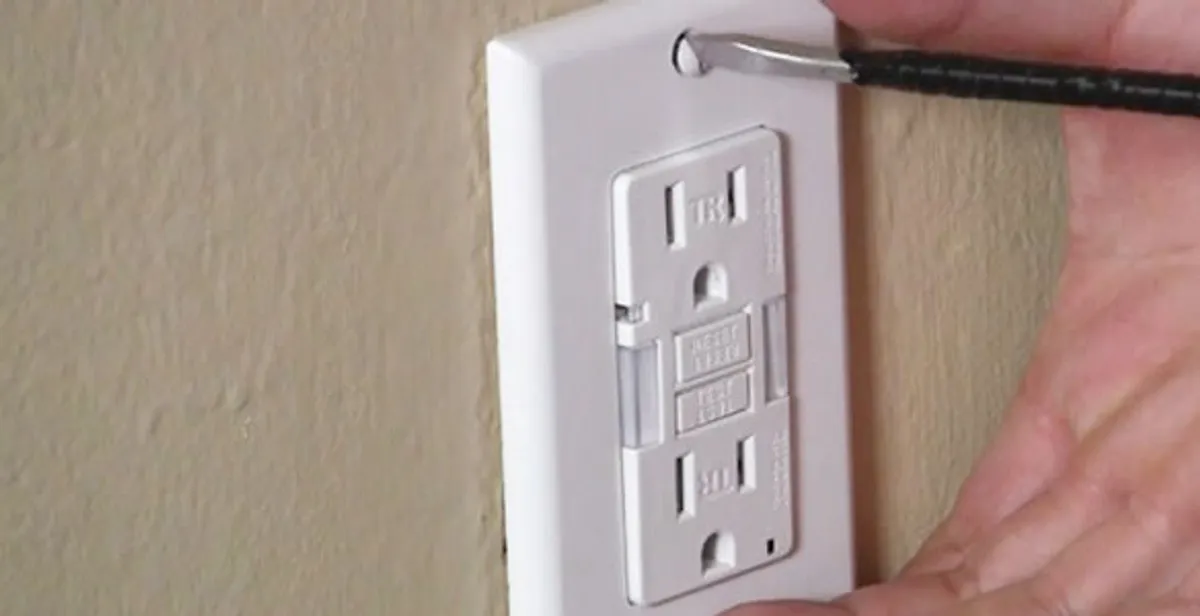 gfc outlets service securing and mounting ground fault circuit interrupter outlet by certified electricians in Richmond, VA