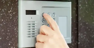 intercom system for home installation services with indoor access control keypad in Richmond, VA
