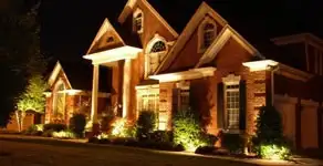landscape lighting installation services enhancing residential exterior lighting in Richmond, VA